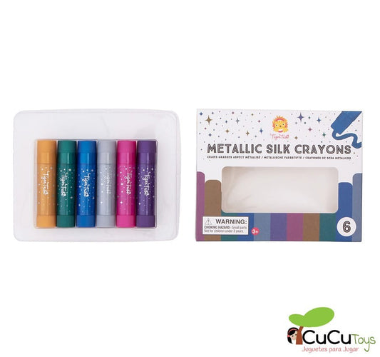Metallic Silk Crayons