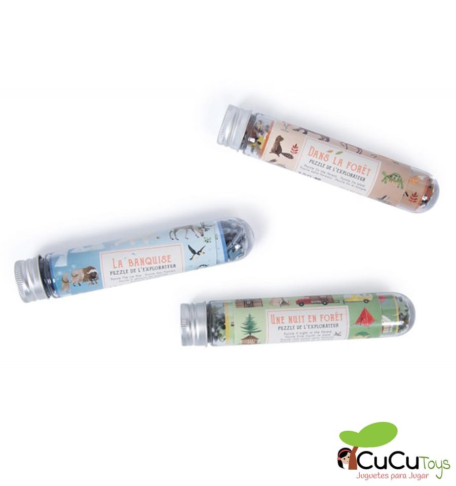 Moulin Roty - Mini quebra-cabeças O Jardim do Moulin