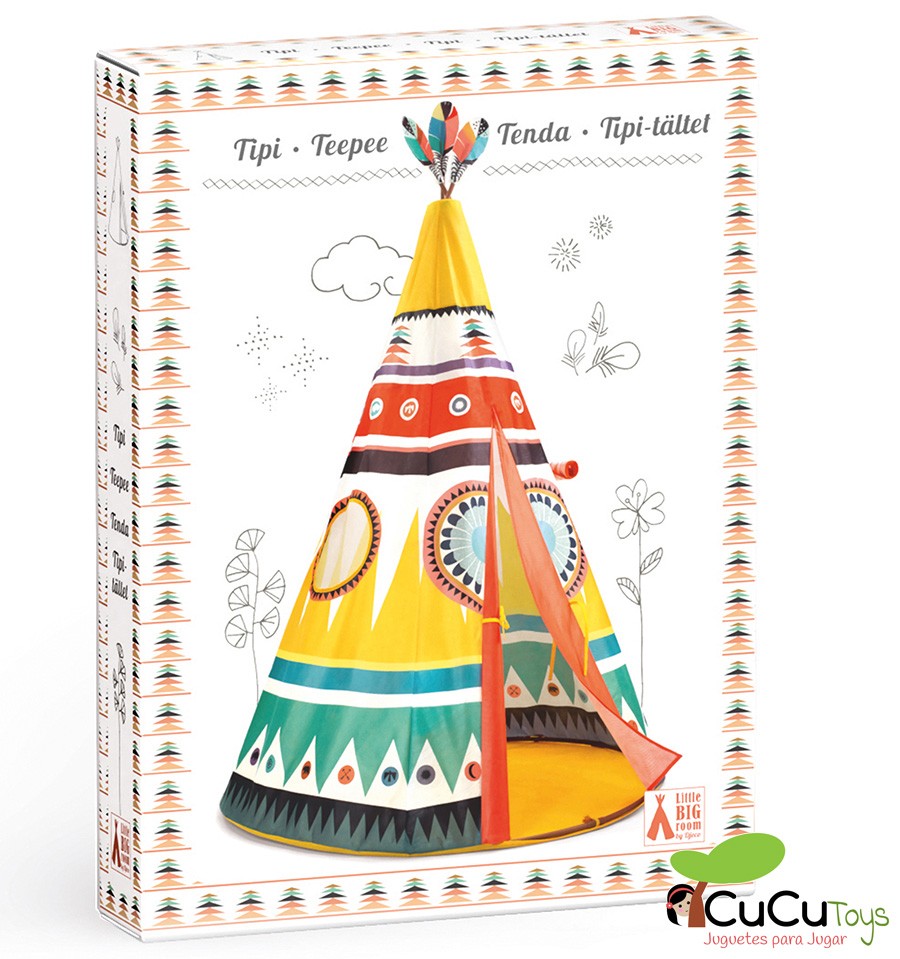 Cloth teepee tent