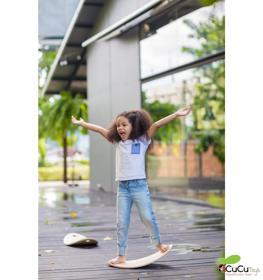 Tabla de Equilibrio, juguete de madera