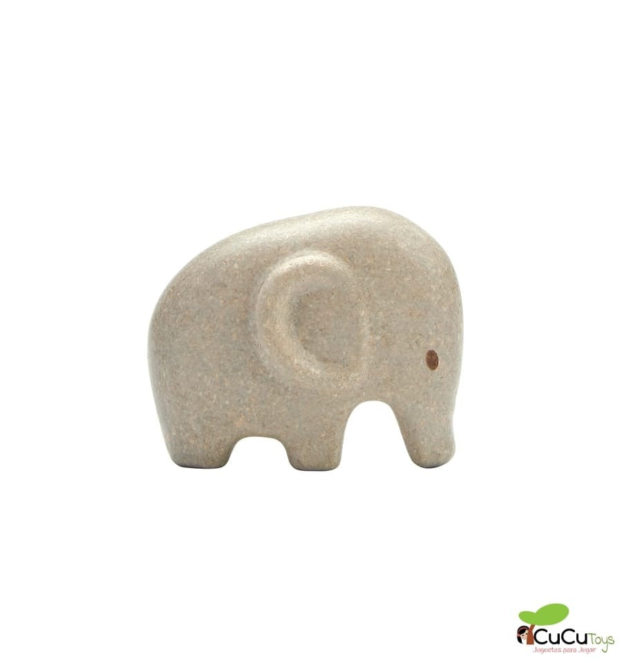 Puzzle encajable de elefantes, juguete ecológico