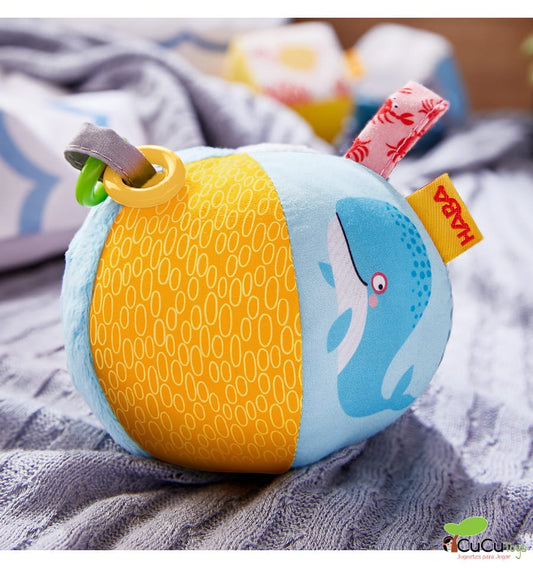 Fabric ball discoverers Marine World