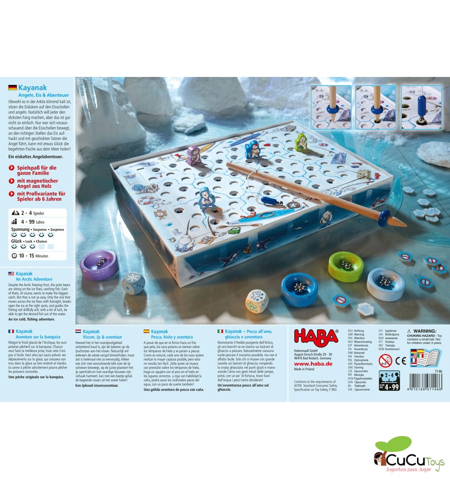 Kayanak, Fishing, Ice and Adventure, Board Game