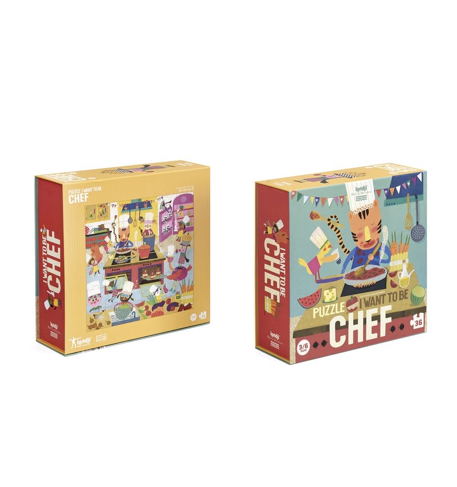 Eu quero ser... chef, Quebra-cabeça 36 peças