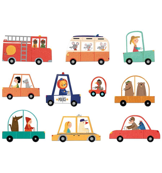 Beep Beep!, 48-piece observation puzzle