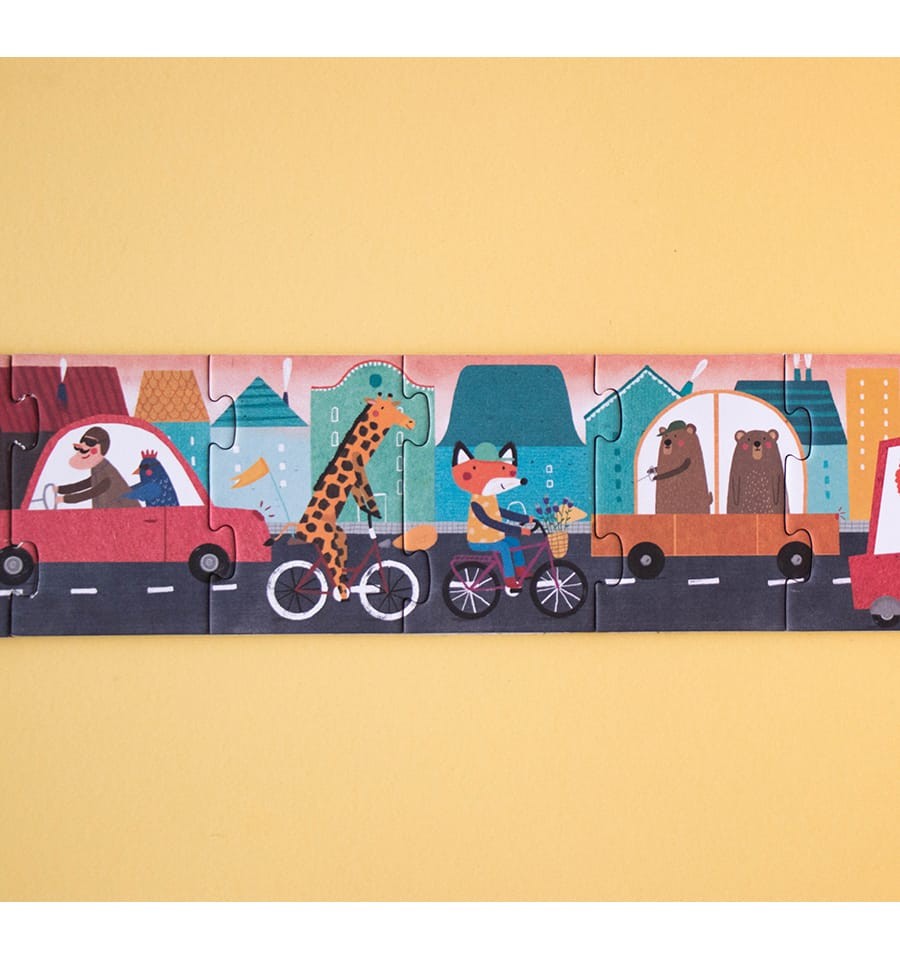 Beep Beep!, quebra-cabeça de observação de 48 peças