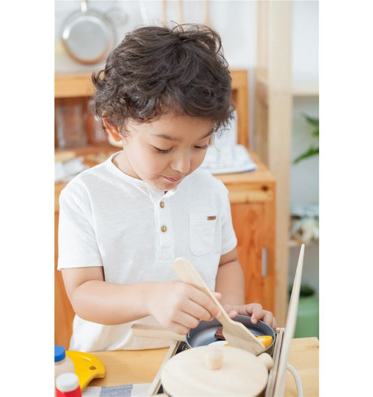 Kitchen utensils, wooden toy