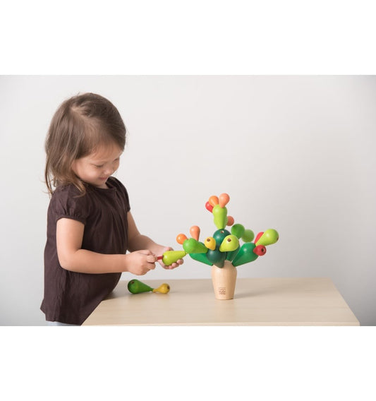 Stacking and balancing game, Cactus design