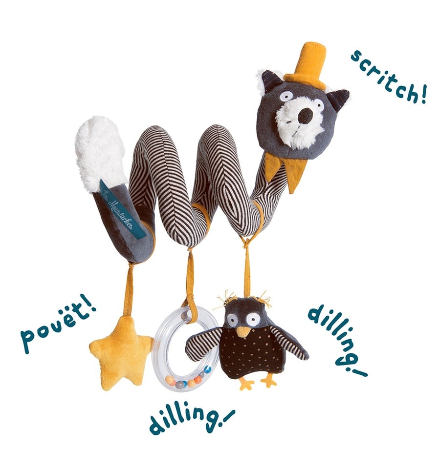 Espiral de atividades - Les Moustaches