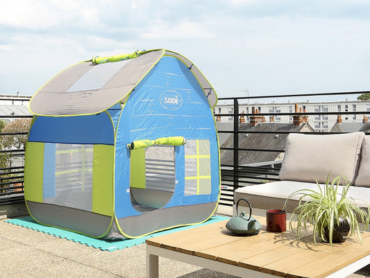 Tenda de jardim com design de cabine