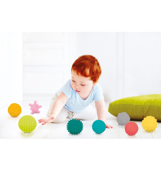 Conjunto de 8 bolas sensoriais