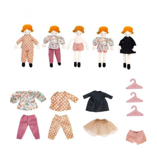 Small wardrobe briefcase by Melle Blanche