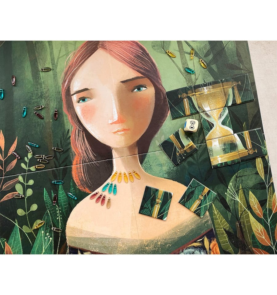 O Colar Perdido, jogo de tabuleiro