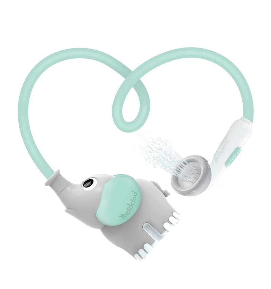 Turquoise Elephant Bath Shower