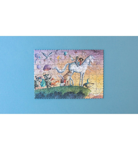 Pocket My Unicorn, Puzzle brillante de 100 piezas