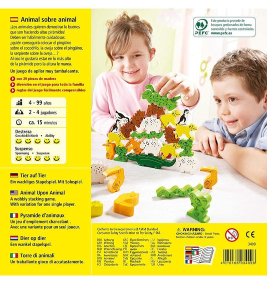 Animal on Animal, board game