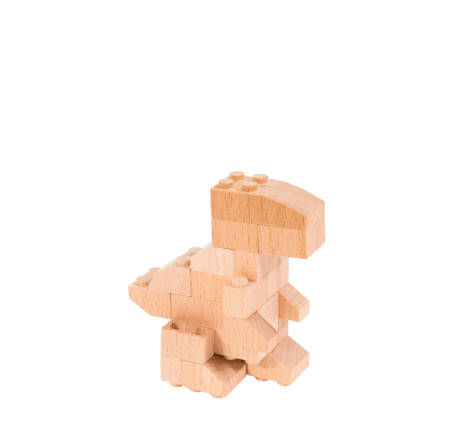 4-in-1 Dinosaurs, Wooden Construction Toy