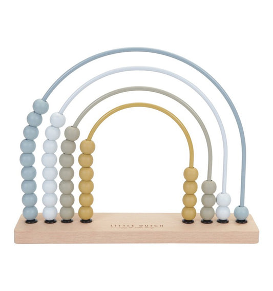 Blue rainbow abacus