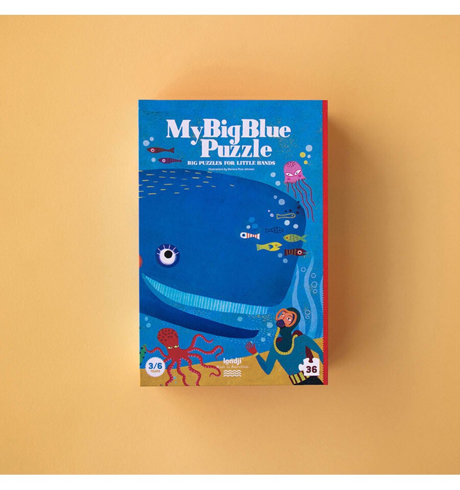 Meu Grande Azul, quebra-cabeça de 36 peças