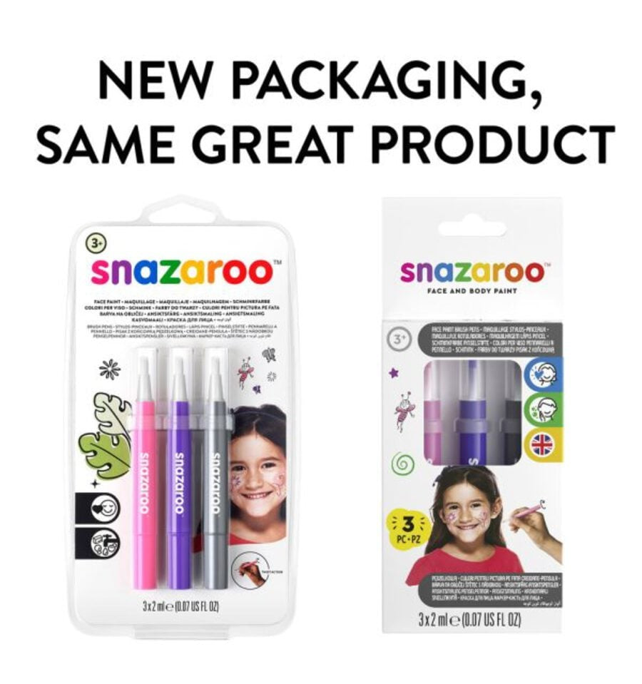 Pack of 3 Fantasy makeup markers