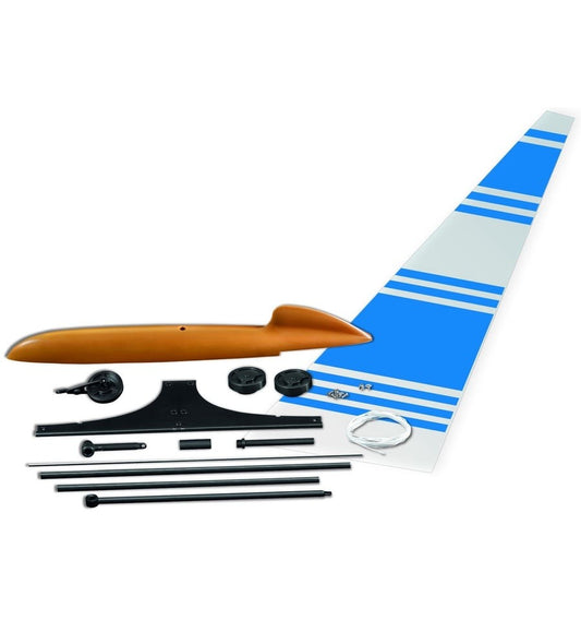 Wind-powered land boat, educational toy