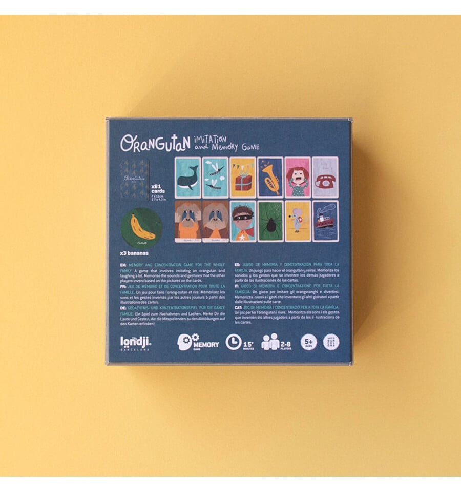 Londji - Orangutan, Imitation and Memory Game