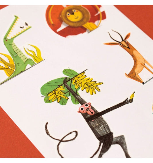 Jungle Tattoos, 10 jungle decals