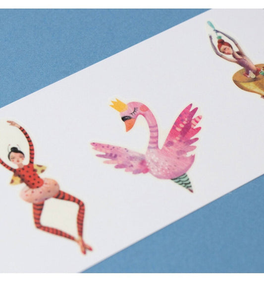 Ballerine Tattoos, 10 dancer decals