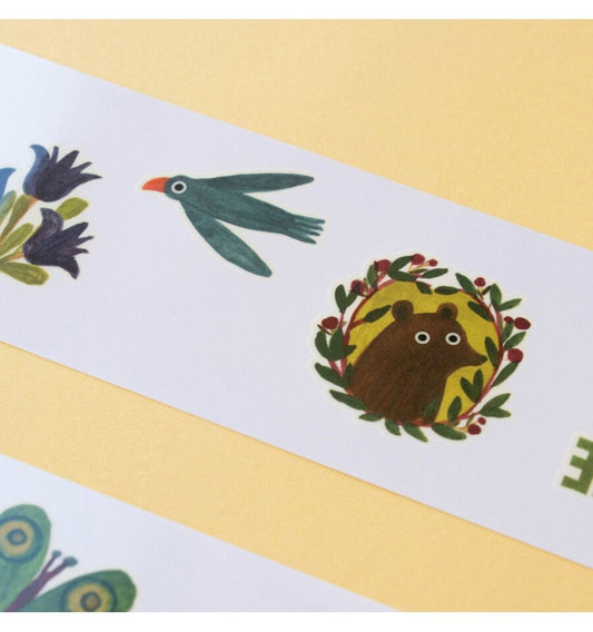 Nature Tattoos, 10 Forest Fauna and Flora Decals