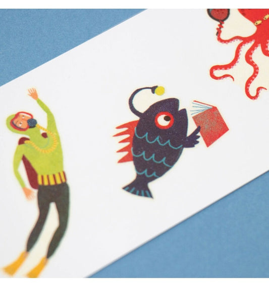 Ocean Tattoos, 10 ocean decals