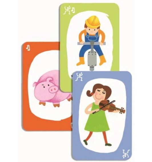 Pouet pouet, juego de cartas