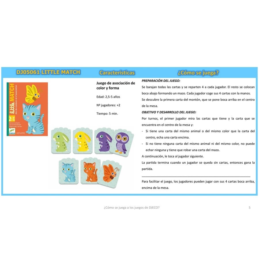 Little Match, card game