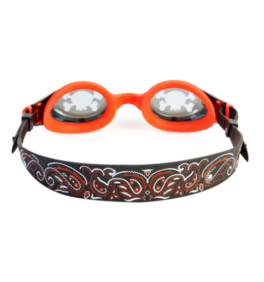 Black Beard Captain Kid Red Swimming Goggles