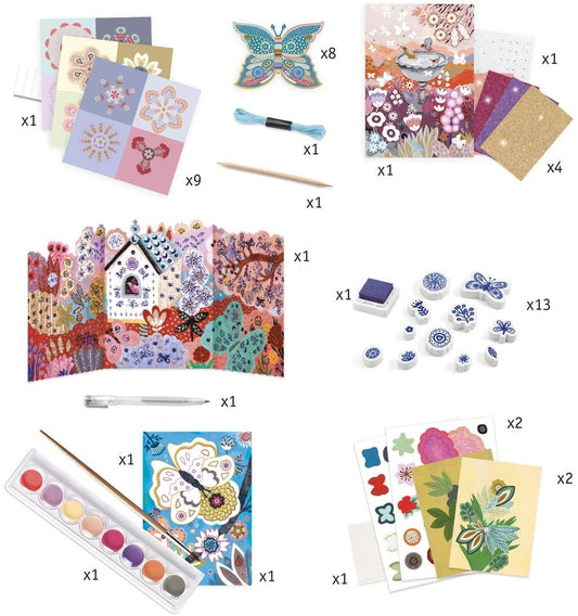 Multi-activity chest The flower garden