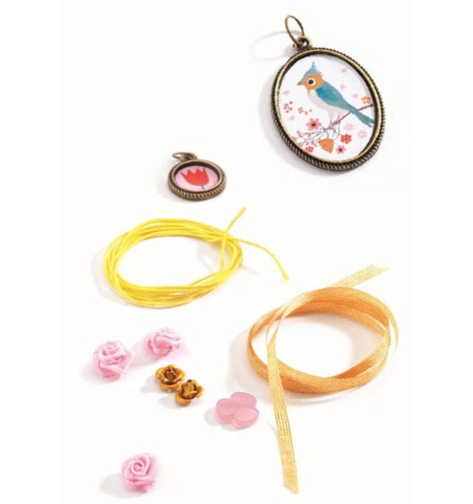 Contas e flores, jogo de amarrar