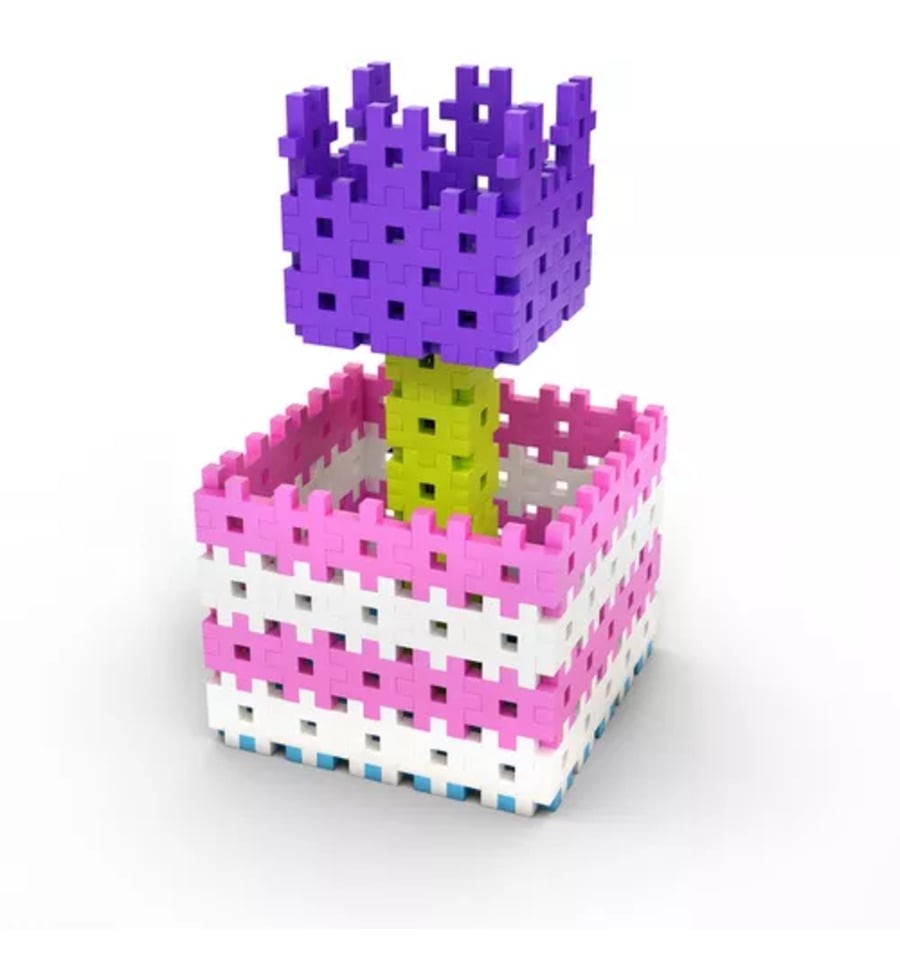 Meli - Basic Pastel Blocks, Travel Box, 500 pieces