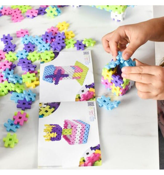 Meli - Basic Pastel Blocks, Travel Box, 250 pieces