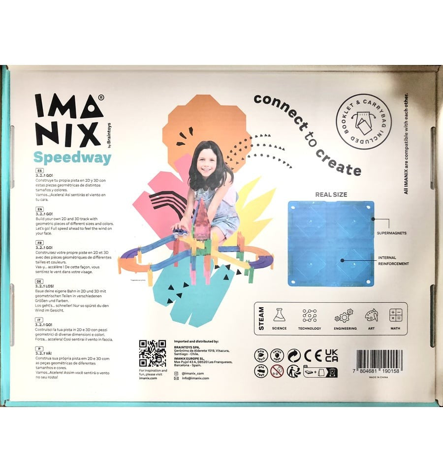 Imanix - Pista de Corrida 50 peças