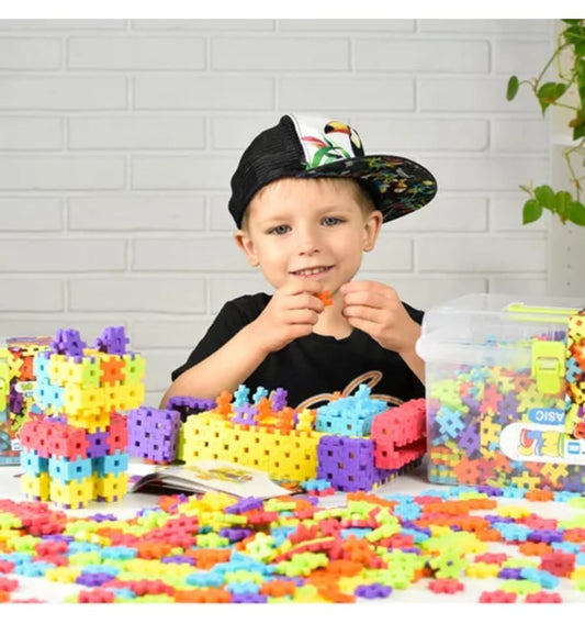 Meli - Basic Blocks, Constructor Travel Box, 500 pieces