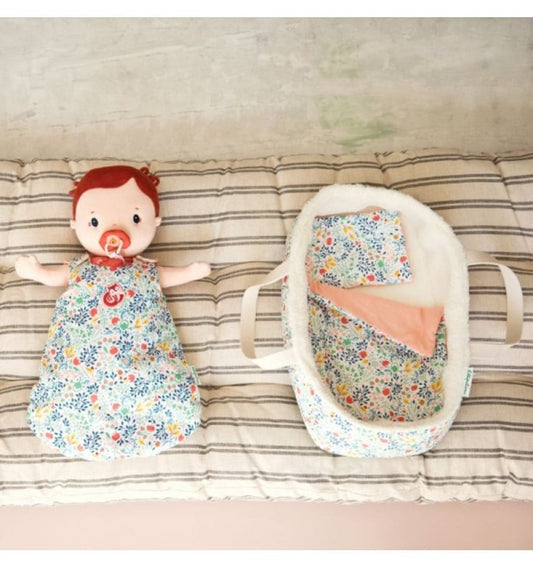 Saco de dormir Fleurs para bonecas