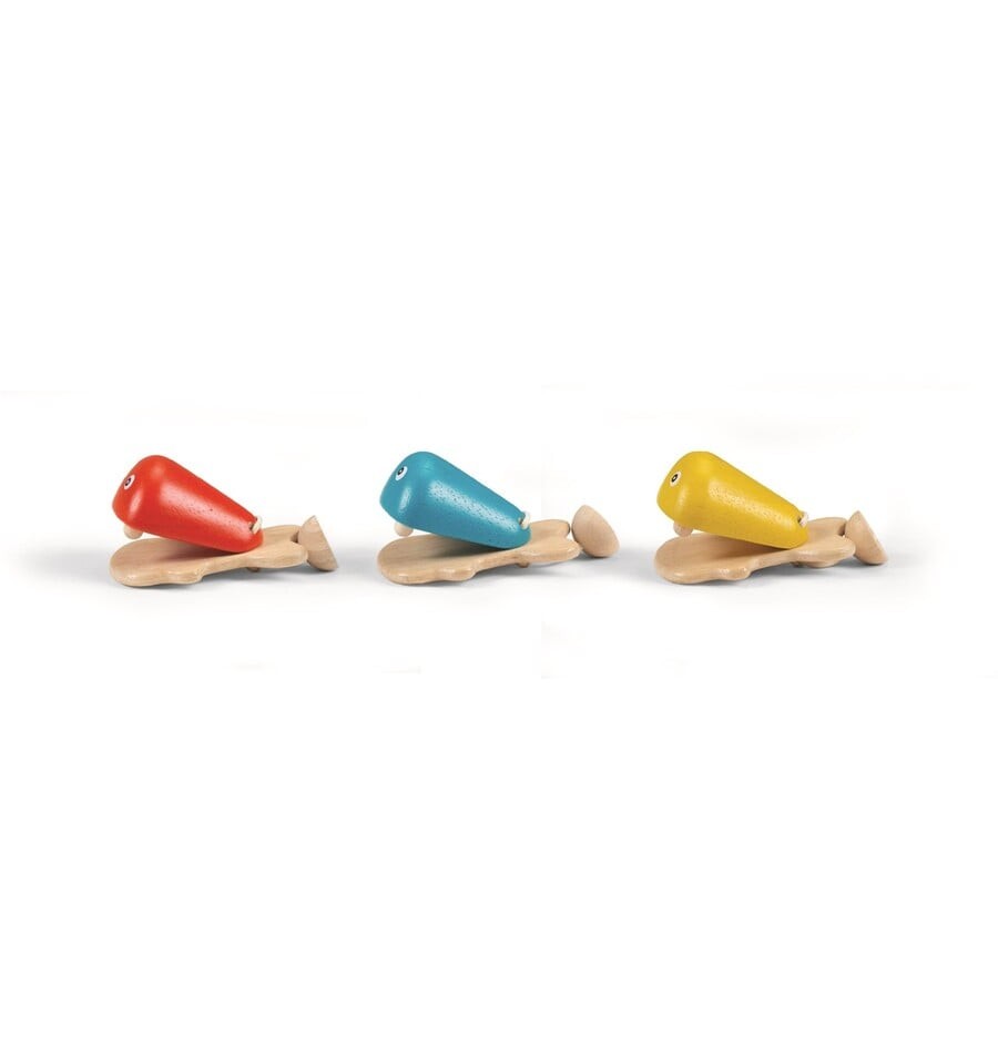 Plantoys - Fish Castanets, wooden toy
