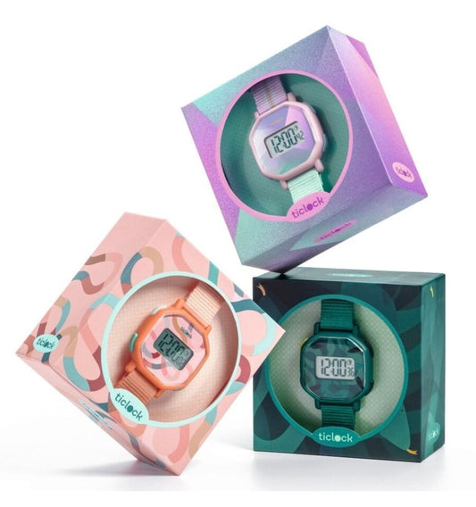 Relógio Digital Cobras Verdes