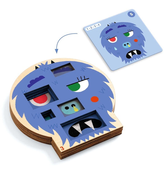 Crazy Faces, jogo de lógica