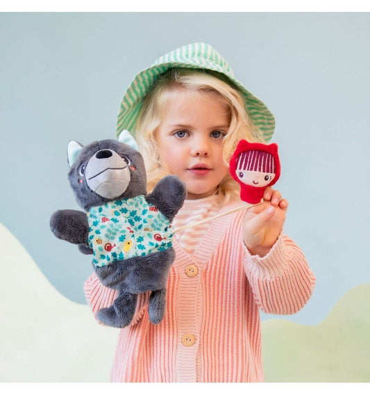 Louis the Big Bad Wolf, hand puppet