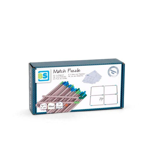 Puzzle de cerillas, juego de lógica