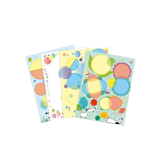 Colagem de Círculos Mágicos