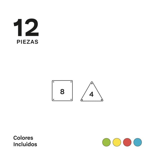 Imanix - Set 12 piezas