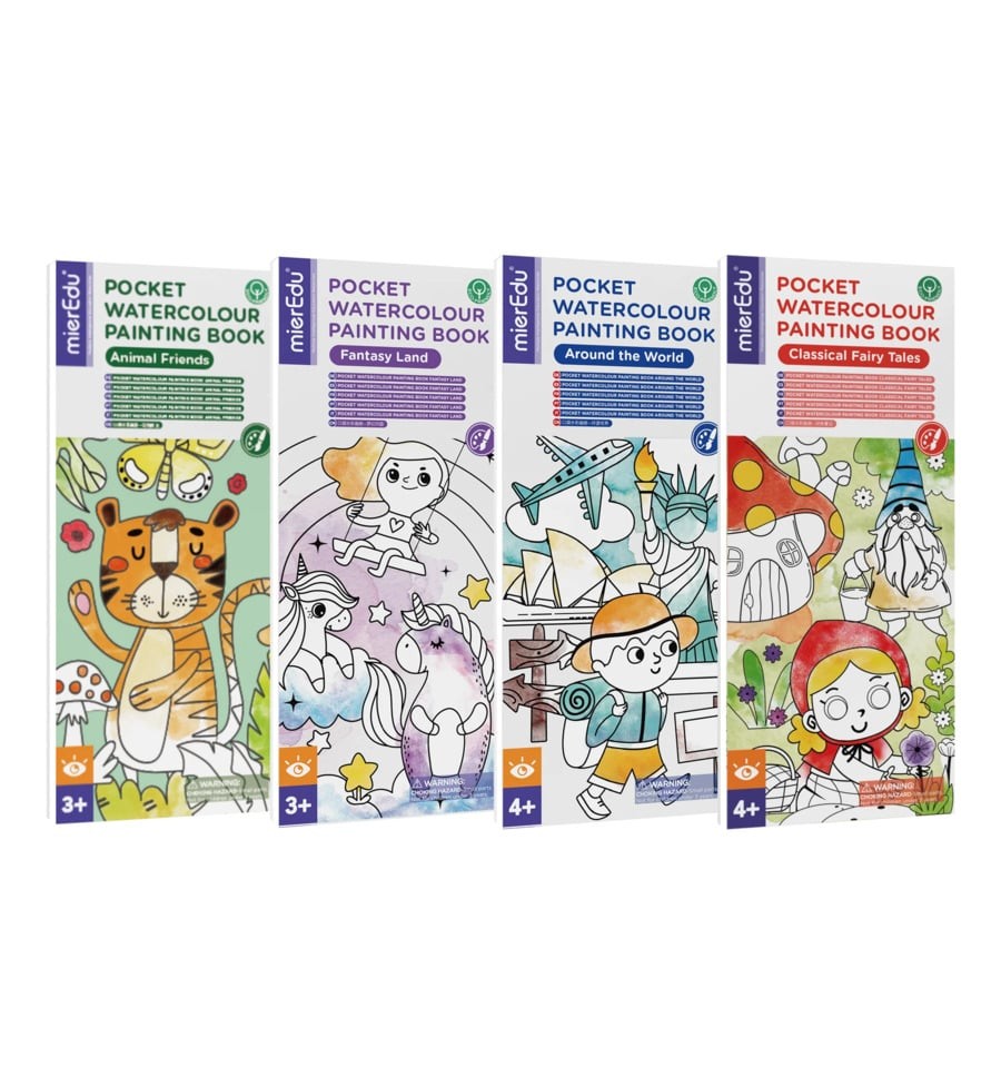 Caderno de bolso aquarela - Viagem