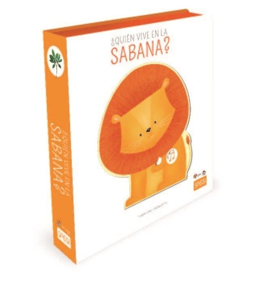 Quem vive na savana? Livro interativo com sons