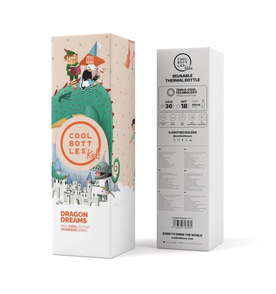 Dragon Dreams, 350 ml Children's Water Bottle